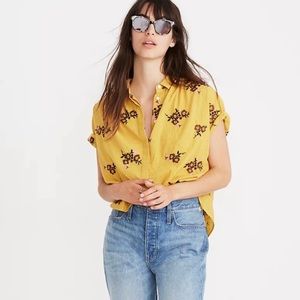 Madewell Embroidered Top